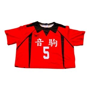 Anime Cosplay Costume Kuroo Tetsurou Kozume Kenma Nekoma School Shirt Size XL